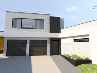 Northcliff Extention, A4AC Architects A4AC Architects منزل عائلي صغير طوب