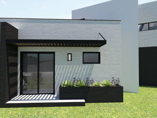 Northcliff Extention, A4AC Architects A4AC Architects Detached home Bricks