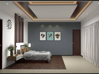 Interior design project , VIP DESIGNS VIP DESIGNS Phòng ngủ phong cách tối giản