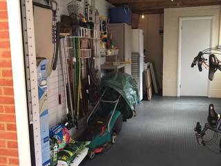 Small garages can be organised spaces too, Garageflex Garageflex Dubbele garage Wit