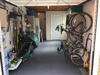Small garages can be organised spaces too, Garageflex Garageflex Nhà để xe đôi White