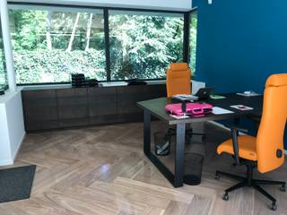 American Walnut - special finish, ARDEE Parket Interieur Design ARDEE Parket Interieur Design Study/office Wood Wood effect