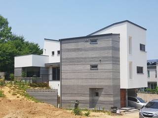 청주시 단독주택, 건축사사무소 CSU 건축사사무소 CSU Casas de estilo moderno