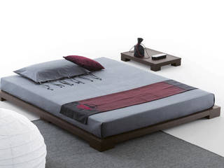 Yere Yakın Masif Karyola, Homelli Homelli Minimalist bedroom