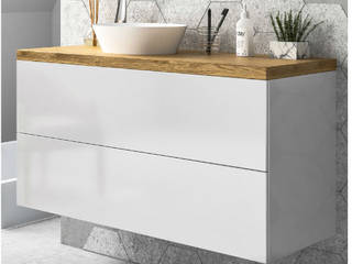 Mueble de Baño ESPINO PUSH, TheBathPoint TheBathPoint Banheiros escandinavos MDF