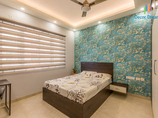 Vaishnavi Terraces, 3 BHK - Ms. Supriya, DECOR DREAMS DECOR DREAMS Modern Yatak Odası