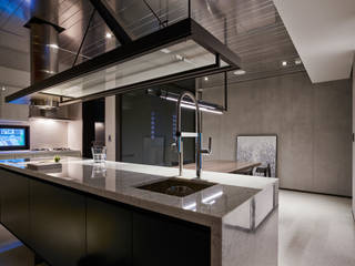 Linear Space, 沈志忠聯合設計 沈志忠聯合設計 Modern style kitchen