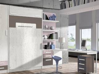 Litera vertical abatible matrimonio., Muebles Noel Ibiza SL - Camas Abatibles - Literas - Camas Nido - Dormitorios Juveniles Muebles Noel Ibiza SL - Camas Abatibles - Literas - Camas Nido - Dormitorios Juveniles ห้องนอน แผ่นไม้อัด