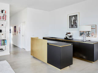 Wohnung mit Loftcharakter, studio1073 studio1073 Moderne Wohnzimmer