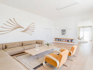 Penthouse, studio1073 studio1073 Modern Living Room