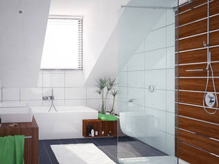 Bathrooms - Personal Projects, Dedekind Interiors Dedekind Interiors Modern bathroom