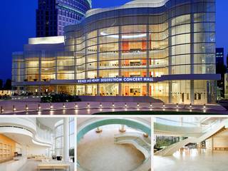 RENEE AND HENRY SEGERSTROM CONCERT HALL, LEVANTINA LEVANTINA Commercial spaces Marmer Beige