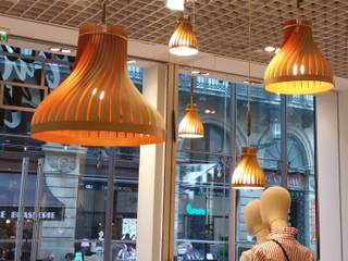 Galeries Lafayette Bordeaux, lairial luminaires bordeaux lairial luminaires bordeaux Commercial spaces Wood Wood effect