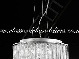Drum Chandeliers, Classical Chandeliers Classical Chandeliers Nowoczesny salon