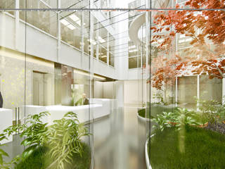 Lobby Oficinas COLONIAL, Arturo Soria 336 Madrid, APRO CONSTRUCTION MANAGEMENT S.L. APRO CONSTRUCTION MANAGEMENT S.L.