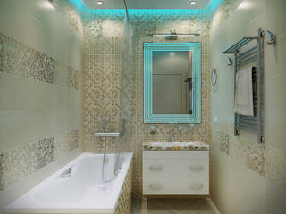 Дизайн ванной комнаты, студия Design3F студия Design3F حمام