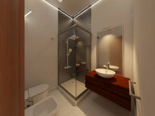 REMODELACIÓN DE BAÑO, CG ARQUITECTA CG ARQUITECTA حمام