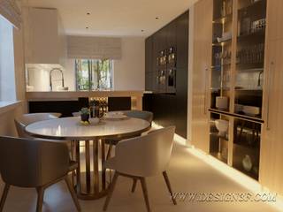 Современный интерьер кухни, студия Design3F студия Design3F Minimalist kitchen