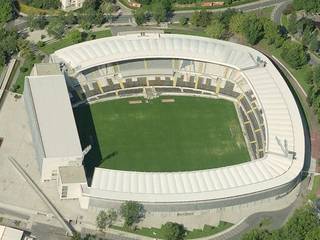 ESTÁDIO D. AFONSO HERIQUES, Eduardo Arquitetura Eduardo Arquitetura Modern Çalışma Odası