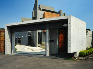 建築設計+室內設計 豐原 WL House, 黃耀德建築師事務所 Adermark Design Studio 黃耀德建築師事務所 Adermark Design Studio Villa