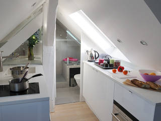 Rue des Canettes, Atelier Sylvie Cahen Atelier Sylvie Cahen Built-in kitchens