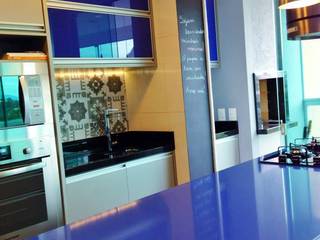 Cozinha Azul - FC, Form Arquitetura e Design Form Arquitetura e Design Armários e bancadas de cozinha