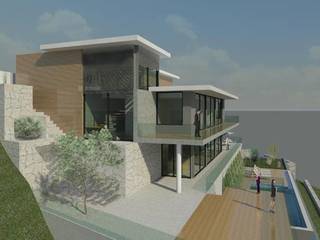 Terreno com projecto aprovado para construção de moradia e alvará de construção. Referência: clix mais v1.155 por Clix Mais Moderno