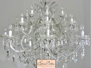 LAMPARAS CHANDELIER, lámparas Decorativas Edwin Castaño lámparas Decorativas Edwin Castaño Nhà phong cách chiết trung