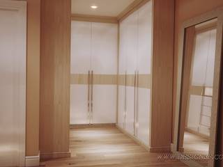 Большая гардеробная комната, студия Design3F студия Design3F Minimalist dressing room