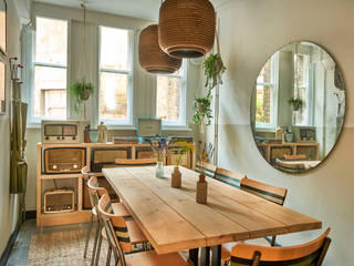 Strut & Cluck - Shoreditch, Scott & Taylor Scott & Taylor Eclectic style dining room