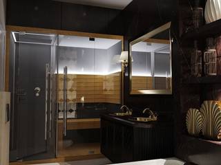 Красивая ванная комната, студия Design3F студия Design3F Bathroom