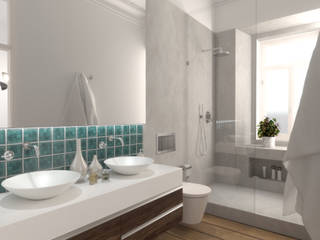 Apartamento Lapa, INTO Studio INTO Studio Eclectic style bathroom