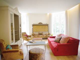 Rénovation d'un appartement à Paris 16e, C'Design architectes d'intérieur C'Design architectes d'intérieur Living room