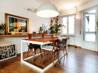 Milano House, Principioattivo Architecture Group Srl Principioattivo Architecture Group Srl Modern dining room