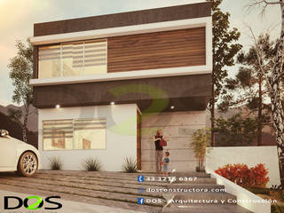 Monteverde 153, DOS Arquitectura y construcción DOS Arquitectura y construcción Modern houses