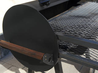 Ahumador de Carne Home Smoker 508 Compacto, Smoke Kit BBQ Smoke Kit BBQ Jardines rústicos Hierro/Acero