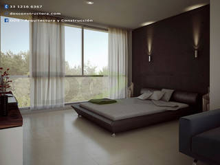 El Origen 62, DOS Arquitectura y construcción DOS Arquitectura y construcción Modern style bedroom