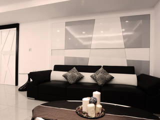 京都W宅, 力豪設計 力豪設計 Modern living room