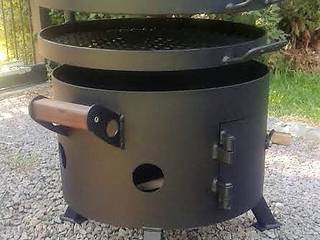 Parrilla Portátil, Smoke Kit BBQ Smoke Kit BBQ Rustic style garden Iron/Steel