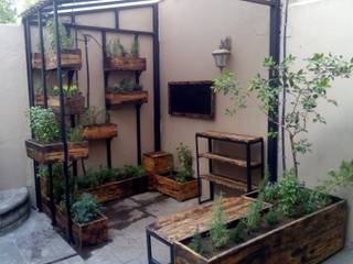 hUERTO ESTAFETA Ambient Natura Garden Shed Wood Wood effect lavanda,romero,huerto jardin