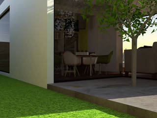 Decoración interior espacios reducidos., Or Design Or Design Modern garden Glass