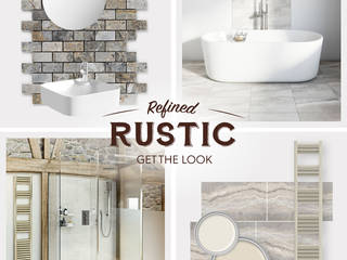 A Fresh and Refined Rustic Look for Your Home, Victoria Plum Victoria Plum Rustic style bathrooms