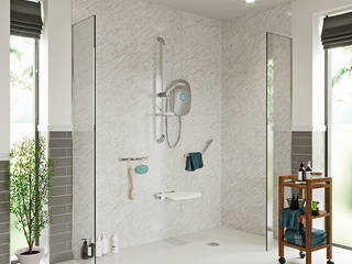 Independent Living - Bathroom ideas, Victoria Plum Victoria Plum Baños de estilo moderno Vidrio