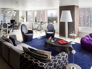 Harmony and Balance in the heart of Polanco, Mexico City. , Progressive Design Firm Progressive Design Firm Living room