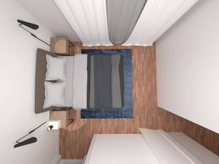 MHouse, IAM Interiores IAM Interiores Kamar Tidur Minimalis