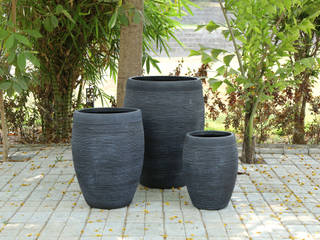 PLANTER POTS FROM GLASTRES GREENS, Glastres Greens Glastres Greens สวนภายใน