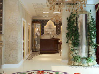 Комната отдыха в восточном стиле, студия Design3F студия Design3F غرفة المعيشة