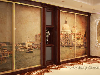 Коридор в восточном стиле, студия Design3F студия Design3F Asian style corridor, hallway & stairs