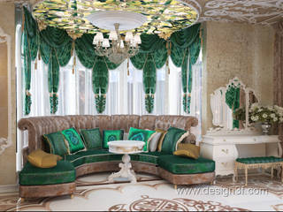 Восточный стиль в интерьере комнаты, студия Design3F студия Design3F Asian style living room