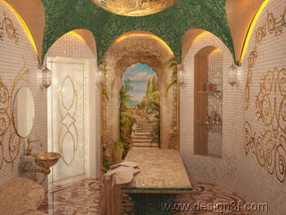 Хамам в частном доме, студия Design3F студия Design3F Asian style spa